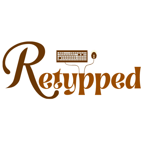 retypped logo